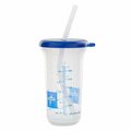 Medline Carafe 16Oz Clear Sprkly Graduated Straw DYND80552H